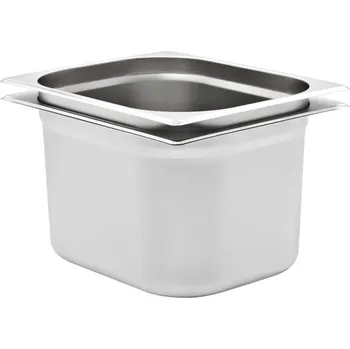 Gastronádoby 2 ks GN 1/2 150 mm nerezová ocel