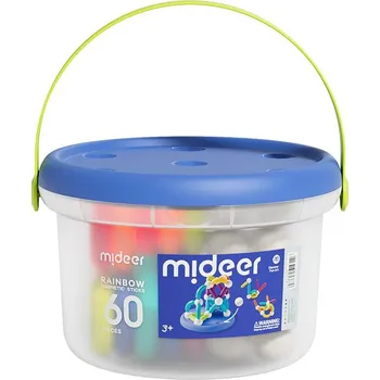 ostatní stavebnice MiDeer Duhová magnetická stavebnice (60 ks)