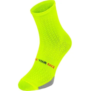 Dámské ponožky UNISEX Cyklistické ponožky R2 ENDURANCE ATS11C yellow