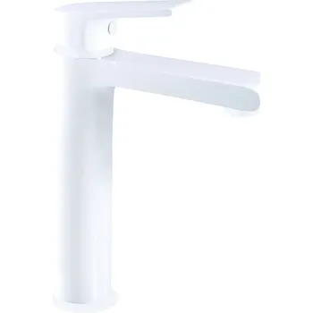 COLORADO - Umyvadlová vysoká baterie bez výpusti, Bílá matná CO130.0BMAT, RAV Slezák Barva: Bílá matná, Rozměr: 1/2"