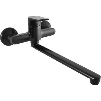 Vodovodní baterie COLORADO - Umyvadlová/dřezová baterie, Černá - matná CO101.5/24CMAT, RAV Slezák Barva: Černá - matná, Rozměr: 100 mm