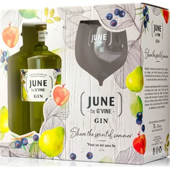 Gin June Gin Pear 37,5% 0,7l (dárkové balení sklenice)