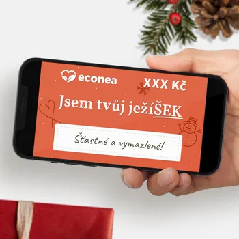 Dárkový potravinový koš JežíŠEK - Elektronický dárkový poukaz k Vánocům2000 Kč