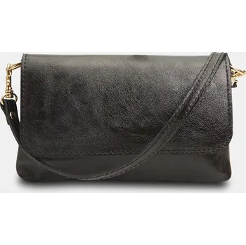 Kabelka Baťa kožená metalická crossbody kabelka