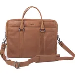 SEGALI Pánská kožená taška, koňak