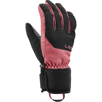 LEKI BIRD JUNIOR BLACK-ROSE Velikost rukavic: 4