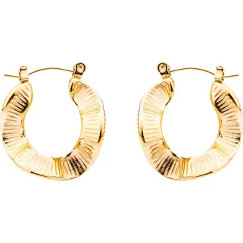 Náušnice franco bene Zkroucené náušnice - pozlacené | 1353