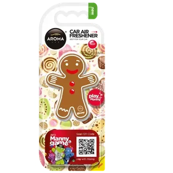 Vůně do auta Aroma Car Manny - Christmas cookie