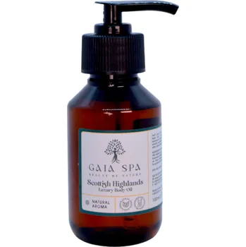 Tělový olej Tělový masážní olej Skotské vysočiny (Scottish Highlands)- GAIA SPA Objem: 100ml