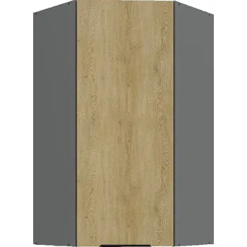 Stolarz-Lempert Kuchyňská skříňka Cremona/ANT - horní rohová 60x60 GN-108 1F (45°)