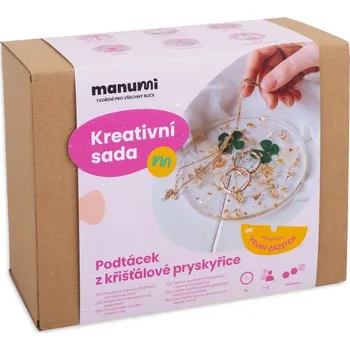 Výtvarná sada Kreativní sada na výrobu podtácku z křišťálové pryskyřice