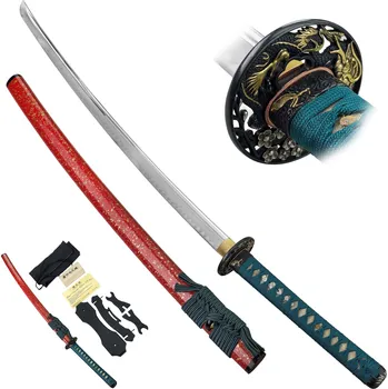 Šerm AF Luxusní katana "AKA NO SEIREI" s bohatým příslušenstvím