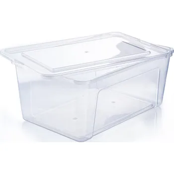 Úložný box Box s víkem transparentní