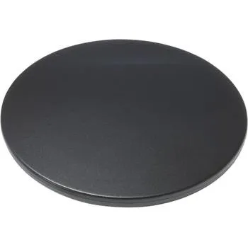 Elektrická zásuvka EVOline Port náhradní vyklápěcí kryt, černý