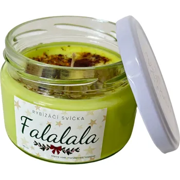 Svíčka Falalala - Ručně vyráběný svíčka ze sójového vosku 180 ml | Rybízák.cz Ručně vyráběný svíčka ze sójového vosku 180 ml