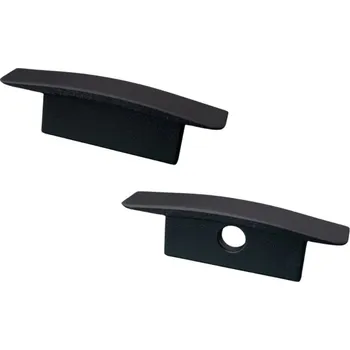 LED lišta Koncovka vestavného profil lištau V26 černá - Koncovka s otvorem - LED Solution - LP320B-END-HOLE - LP320B-END-HOLE