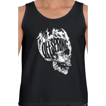 Pánské tílko tílko The Offspring - skull logo