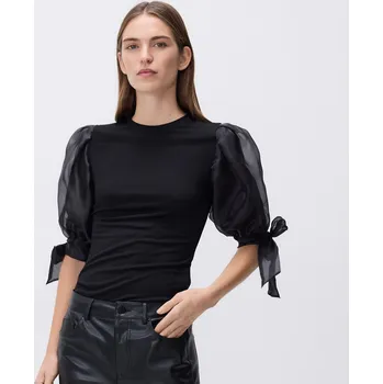 Dámská halenka Reserved - Halenka s vysokým podílem modalu - černý - 583GA-99X - 583GA-99X-L