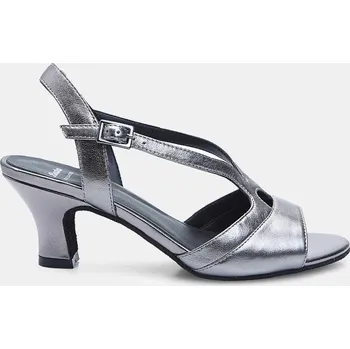 Dámské sandále Baťa dámské sandály na podpatku šedé, vel. 39