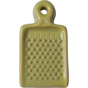 Struhadlo Garlic Paradise Keramické strouhátko na česnek, zázvor i mrkev Barva: Zelená