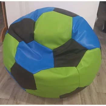 Sedací pytel Furin Sedací vak Fotbalový míč mix barevný – 100 cm skladem
