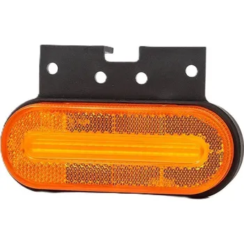 Autodíl Poziční světlo FT-070 ZK, oranžové s držákem, FRISTOM