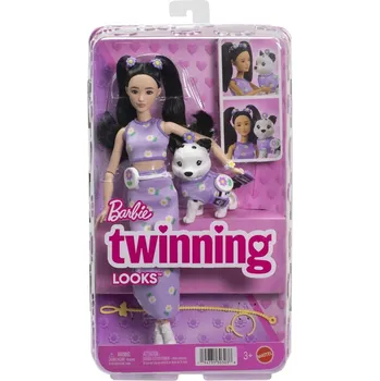 Panenka Mattel Barbie® Twinning Looks Styl pro dva - Květiny, JFP39