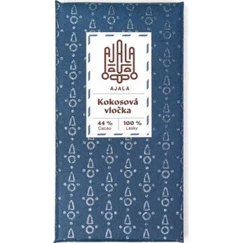Čokoláda Ajala 44% čokoláda Kokosová vločka 45 g