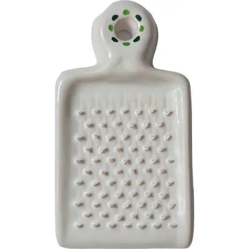 Struhadlo Garlic Paradise Keramické strouhátko na česnek, zázvor i mrkev Barva: Bílá