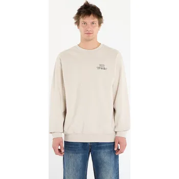 Pánská mikina Mikina Vans Stomper Loose Fit Crew Taupe Mist XL
