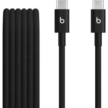 Datový kabel Beats USB-C / USB-C Woven Cable (1.5m)- Bolt Black