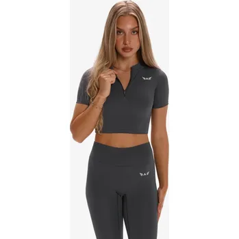 Dámské tričko Exalted Aura se zipem šedá L