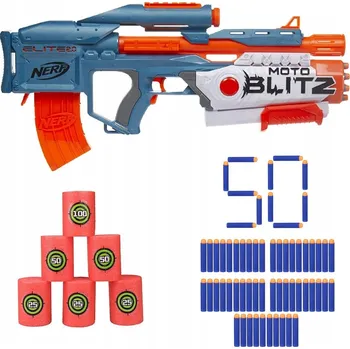 Dětská zbraň SADA NERF MEGAPACK MOTOBLITZ + PŘÍSLUŠENSTVÍ