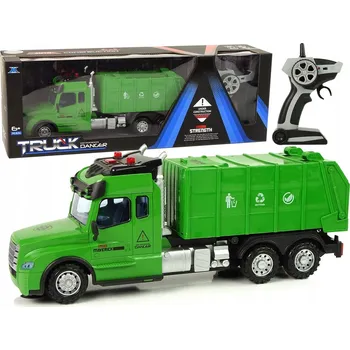 RC model auta Dálkově Ovládaný Popelářský Vůz na Dálkové Ovládání Světla Zvuky