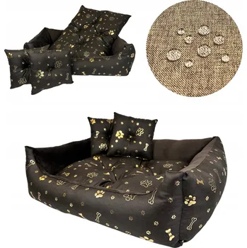 Pelíšek pro psa Šiška pelíšek pro psa hnědá 75 cm x 60 cm