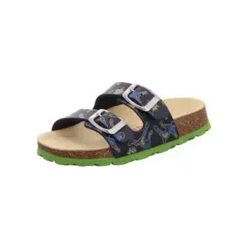 Chlapecké pantofle Superfit 00111-81 – dětské modré korkové pantofle s anatomicky tvarovanou stélkou Velikost: 35