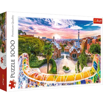 Puzzle Puzzle - 1000 - Západ slunce nad Barcelonou - Španělsko - Trefl 10711