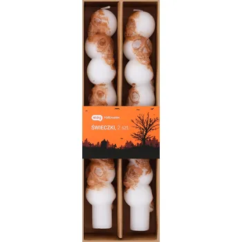 Svíčka Tradiční parafinová svíčka BEZ VŮNĚ Elixir 2 ks