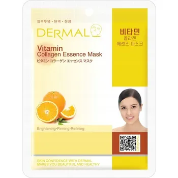 Pleťová maska DERMAL KOREJSKÁ KOLAGENOVÁ MASKA S VITAMÍNY 23g