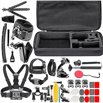 Příslušenství pro videokameru Sada 50v1 Příslušenství Držáky pro GOPRO HERO 10/9/8/7/6/5/4 MAX FUSION DJI