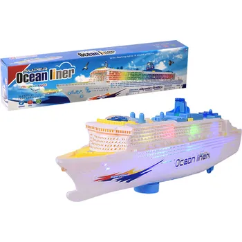 autíčko Loď osobní výletní jezdící světla zvuky