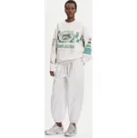 adidas Mikina Archive Court JW0149 Bílá Oversize L