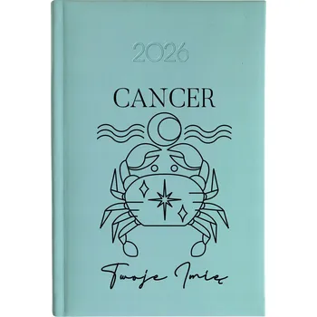 Kalendář Knižkový kalendář 2026 A5 FunnyCase modrý