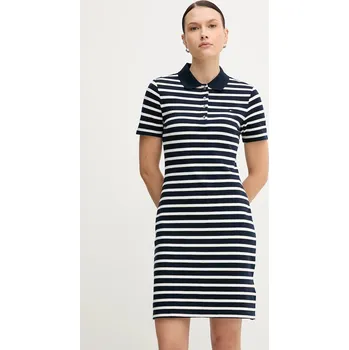 Dámské šaty Šaty Tommy Hilfiger WW0WW43228 námořnická modř 59X, vel. XL