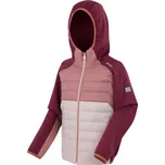 Dětská hybridní bunda Regatta KIELDER HYBRID IX dark pimento - Růžová, 110-116