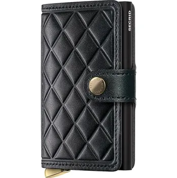 Peněženka Kožená peněženka Secrid EMBOSS DIAMOND MEd.Emboss.Diamond černá 99X, vel. ONE SIZE