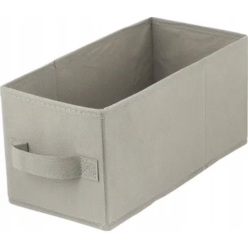 Úložný box Krabička Spaceo Kub 15 x 31 x 15 cm, krémový
