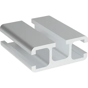 Stavební profil Alusic Hliníkový profil AC 45-8, 18,5x45, se 3 drážkami