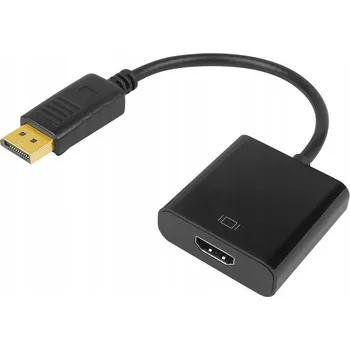 Video kabel Adaptér HDMI - DisplayPort Lamex LXHD112 černý