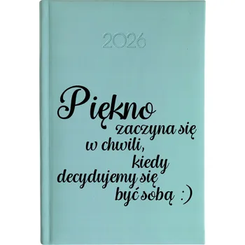 Kalendář Knižkový kalendář 2026 A5 FunnyCase modrý